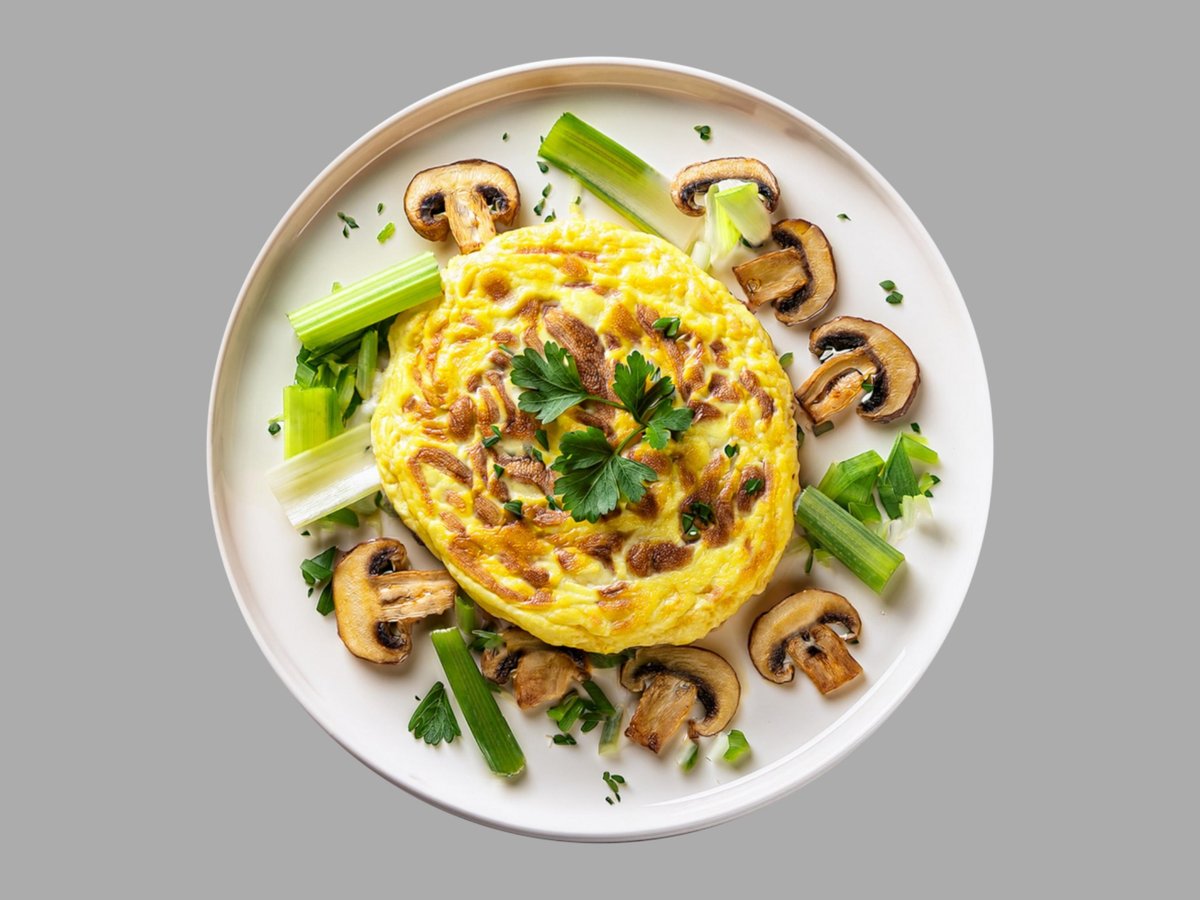 Omletë me Kërpudha