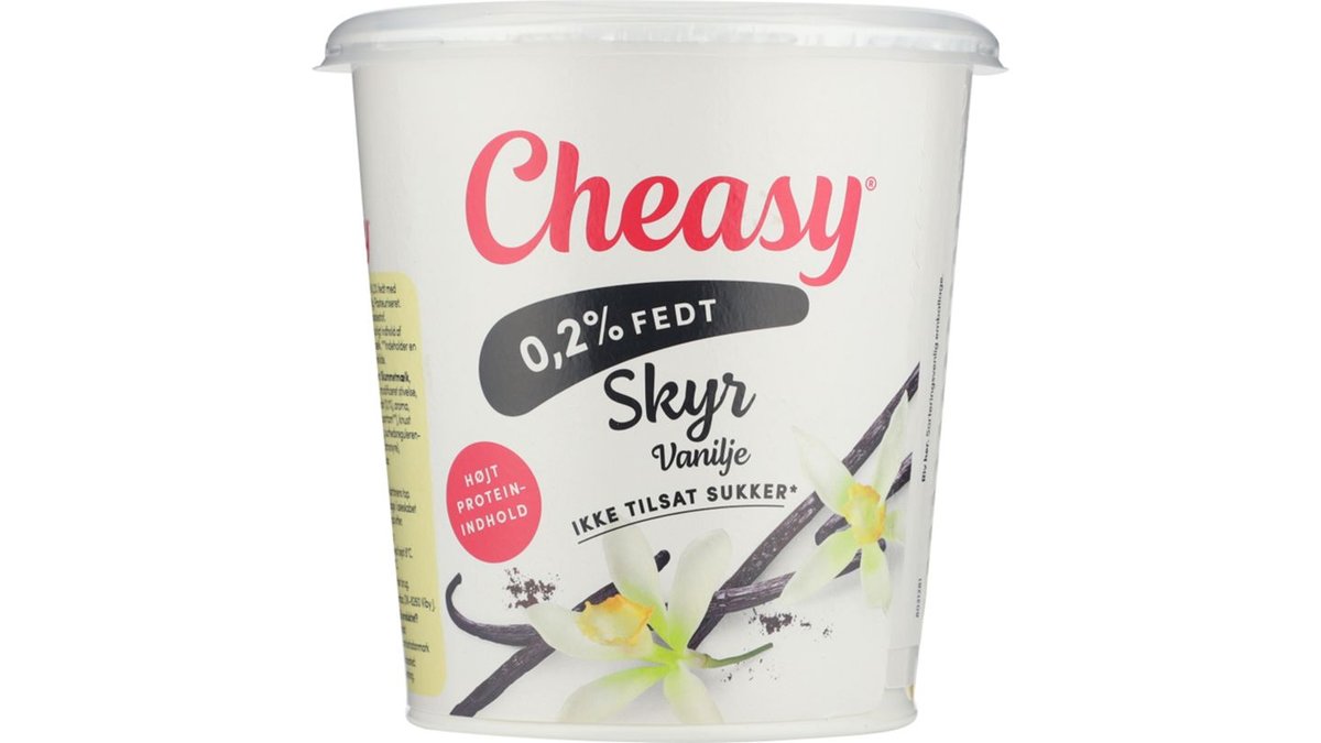 Skyr m. vanilje 0,2%, Cheasy