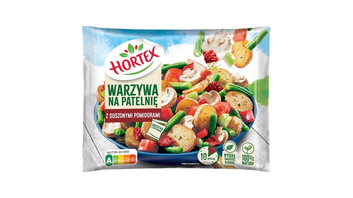 Hortex Warzywa na patelnię z suszonymi pomidorami 400 g