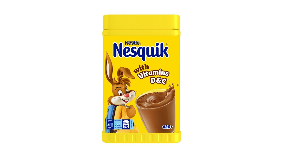 Какао Nestle Nesquik обогащенный 420 г