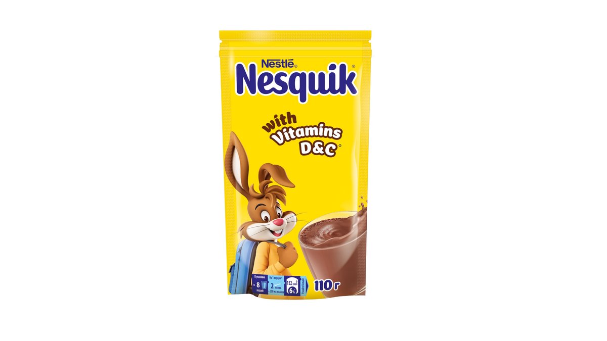 Какао напиток быстро растворимый nesquik 110гр