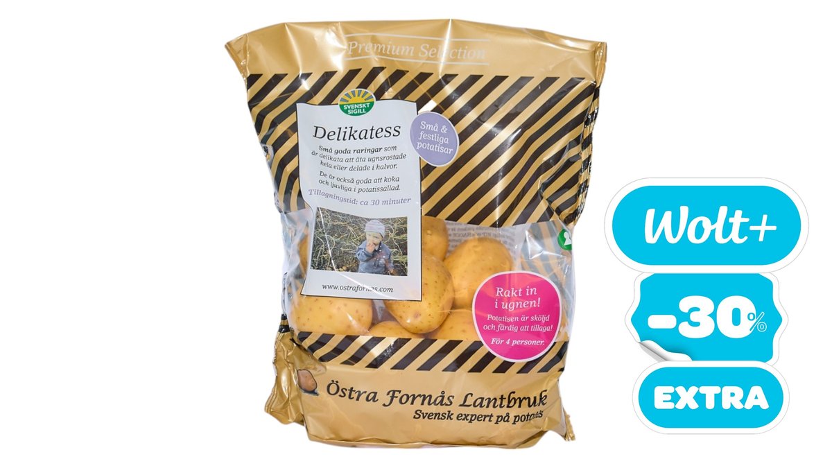 Potatis Delikatess 900g