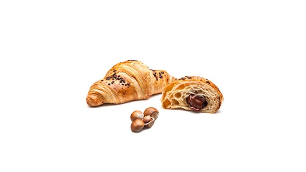 Croissant s lískooříškovou náplní