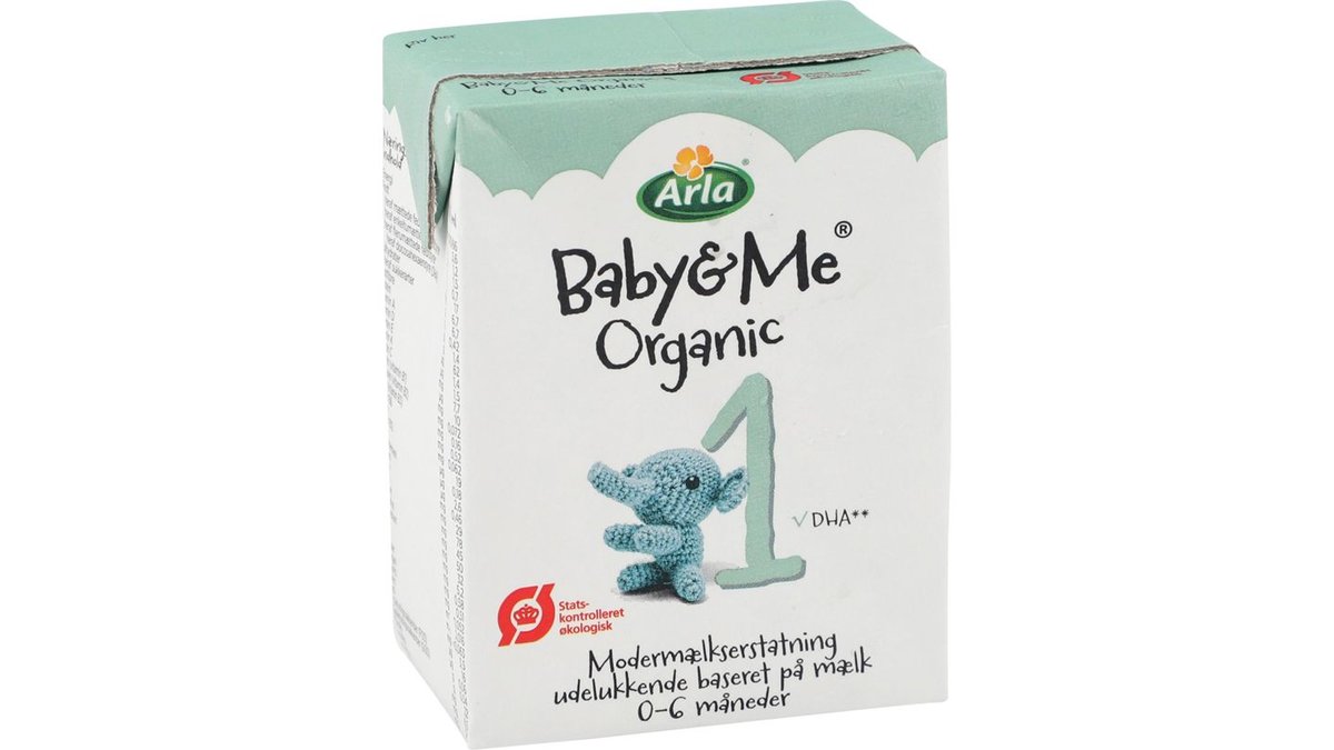 Arla Baby&Me økologisk drikkeklar tilskudsblanding 1 200 ml 200 ml