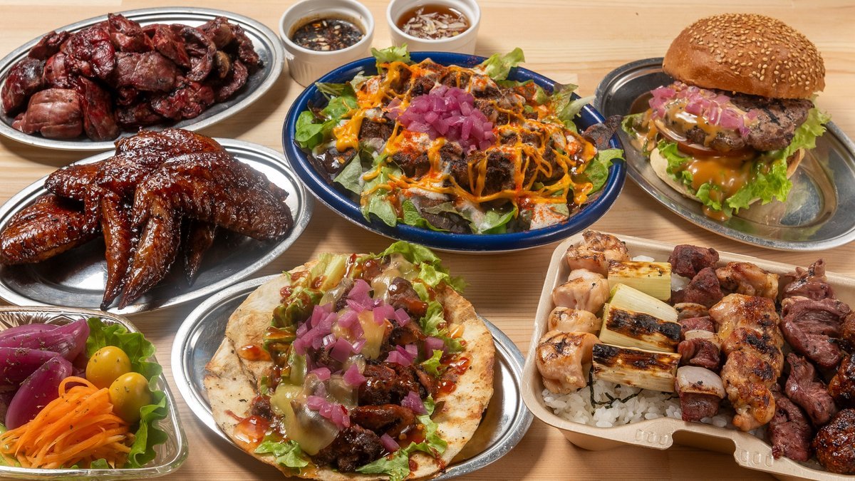 Image of CooGeeJerk  Binchotan Yakitori Hamburger