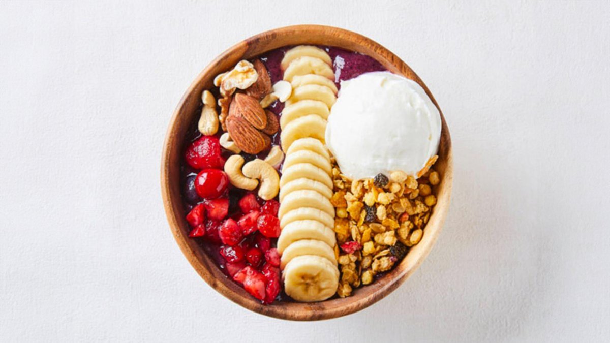 アサイーとフルーツスムージーボウル Nutrivive Fruit＆Acai