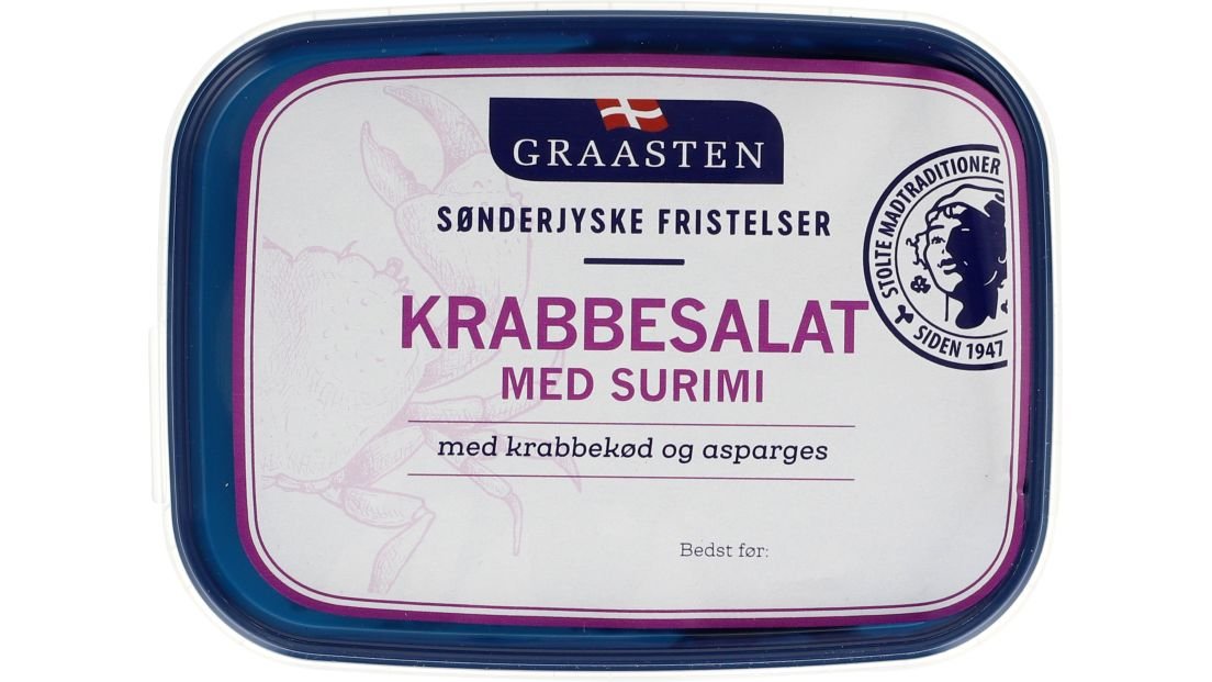 Krabbesalat, Graasten Sdj. Fristelser