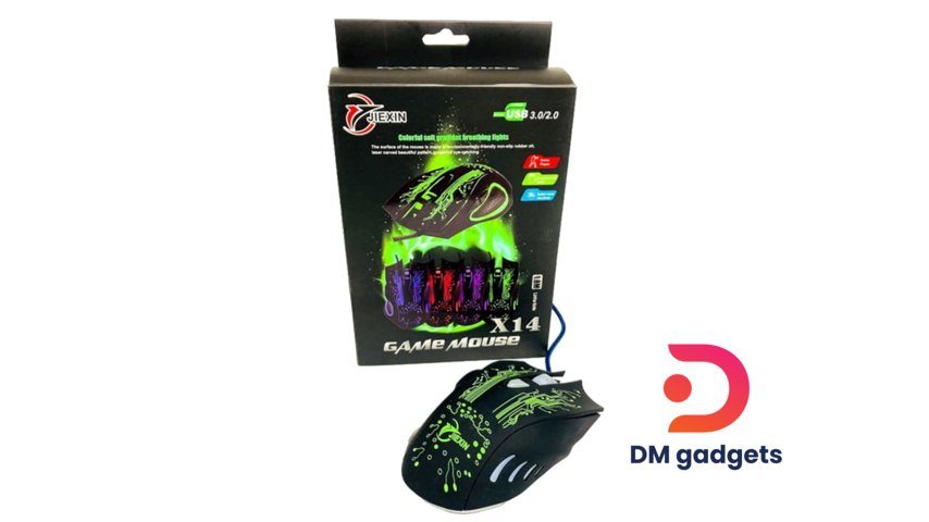 #548B#JIEXIN® wired mouse X14 – Game Mouse JX-X14 Ergonomics Style | DM ...