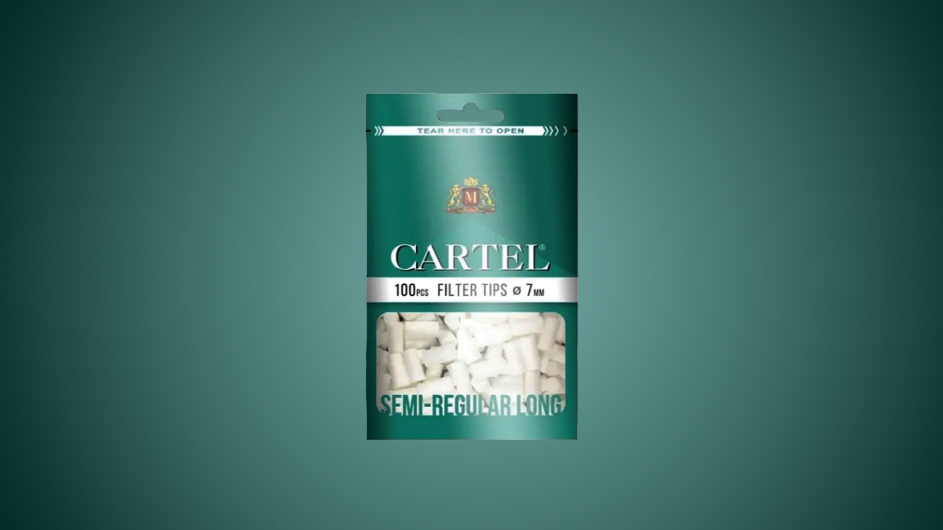 Cartel Filter Tips Semi-regulsr Long 7MM 120 — əsas şəkil