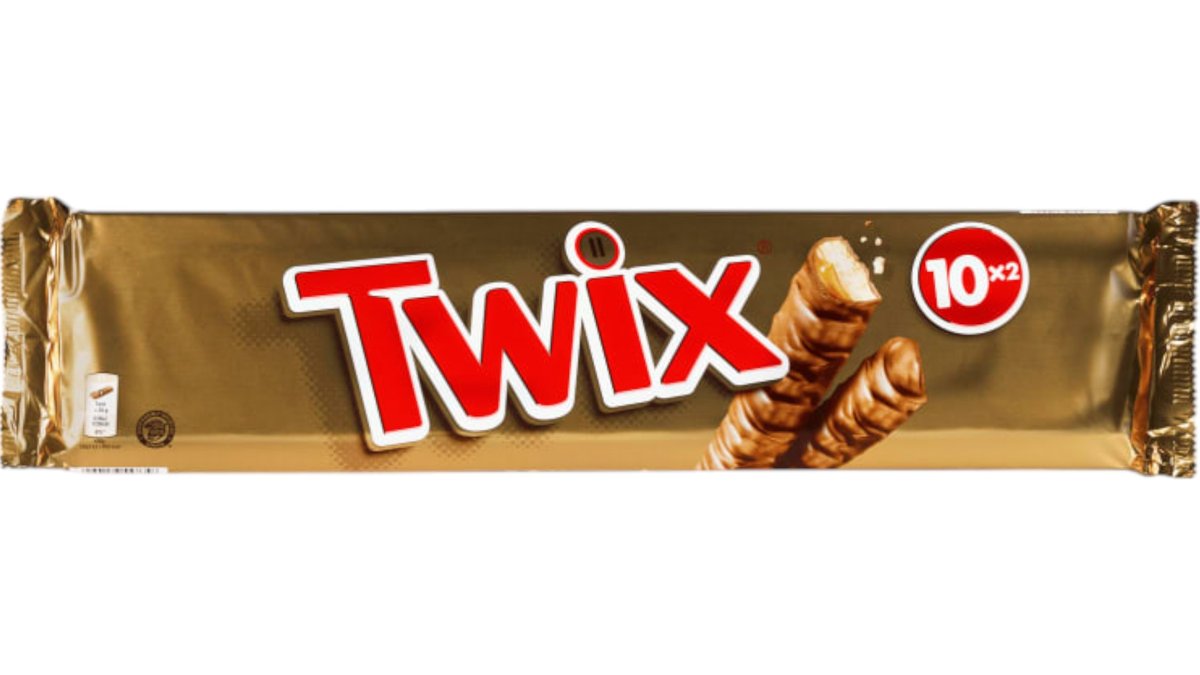 Twix 10 stk, 500 g