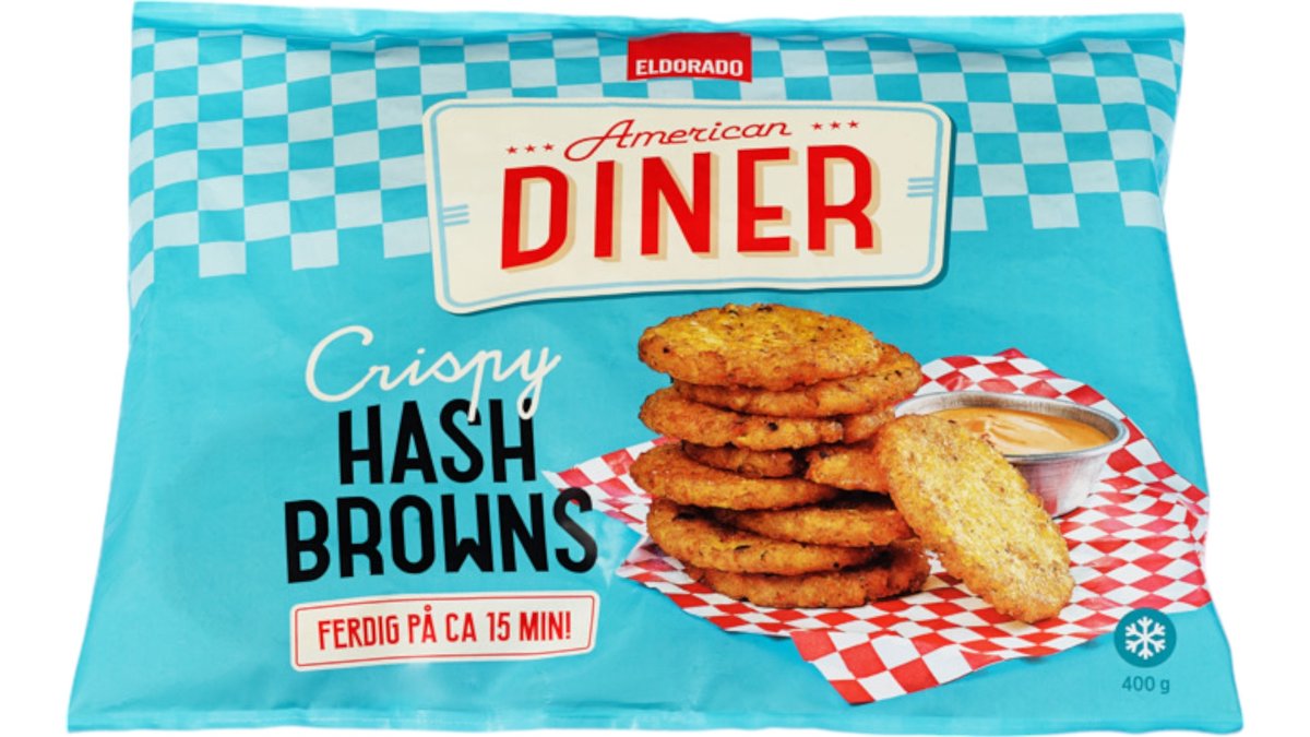 ❄️ Eldorado Hash Browns American Diner, 400 g