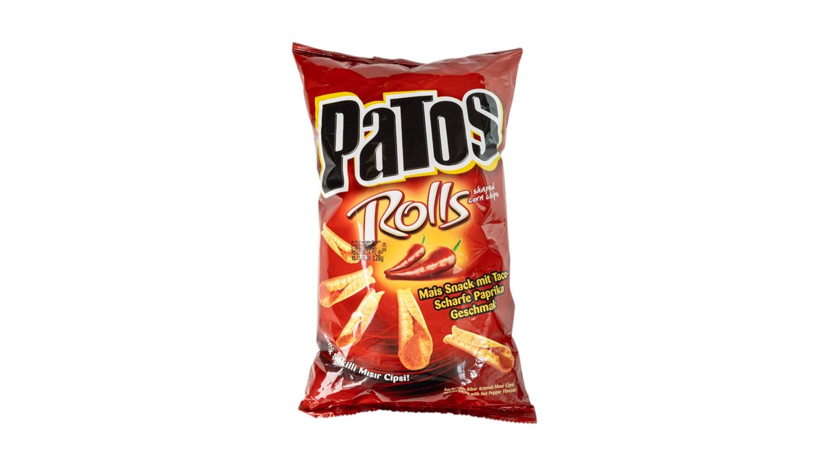 Patos chipsy tortilly pikantné