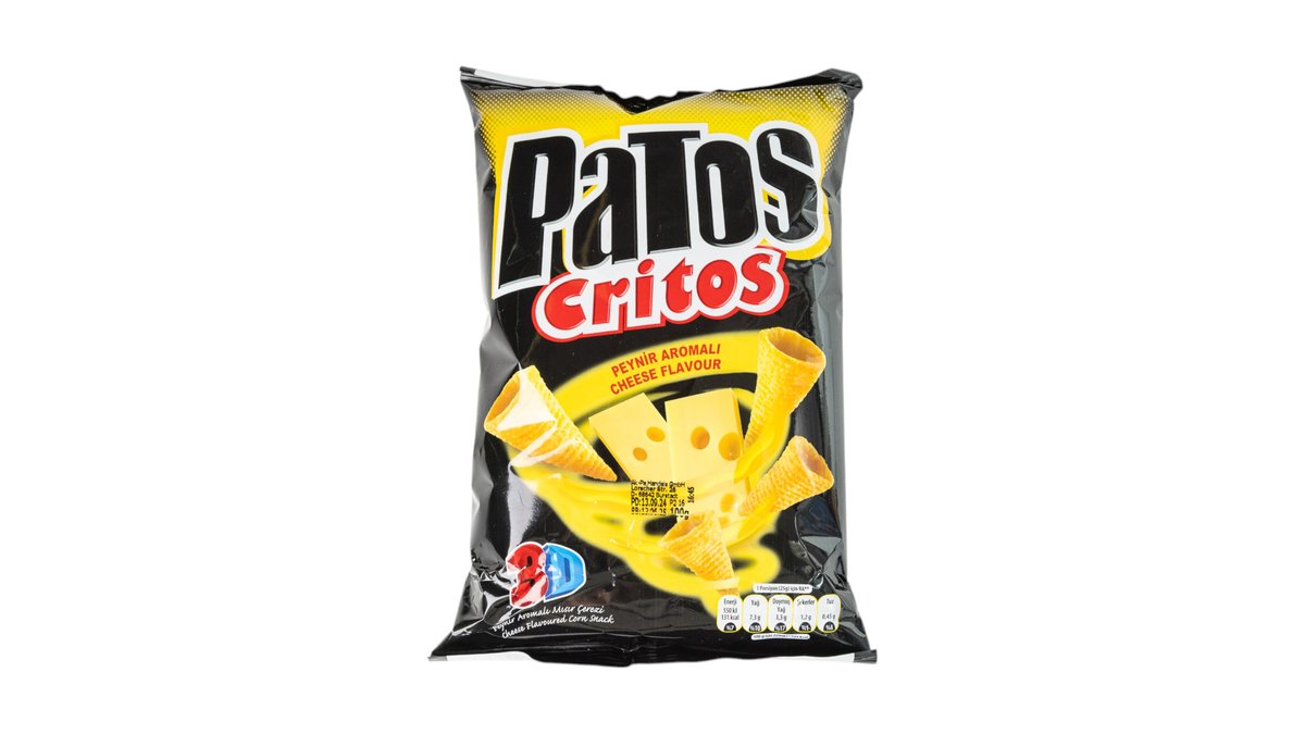 Patos critos chipsy - syrové