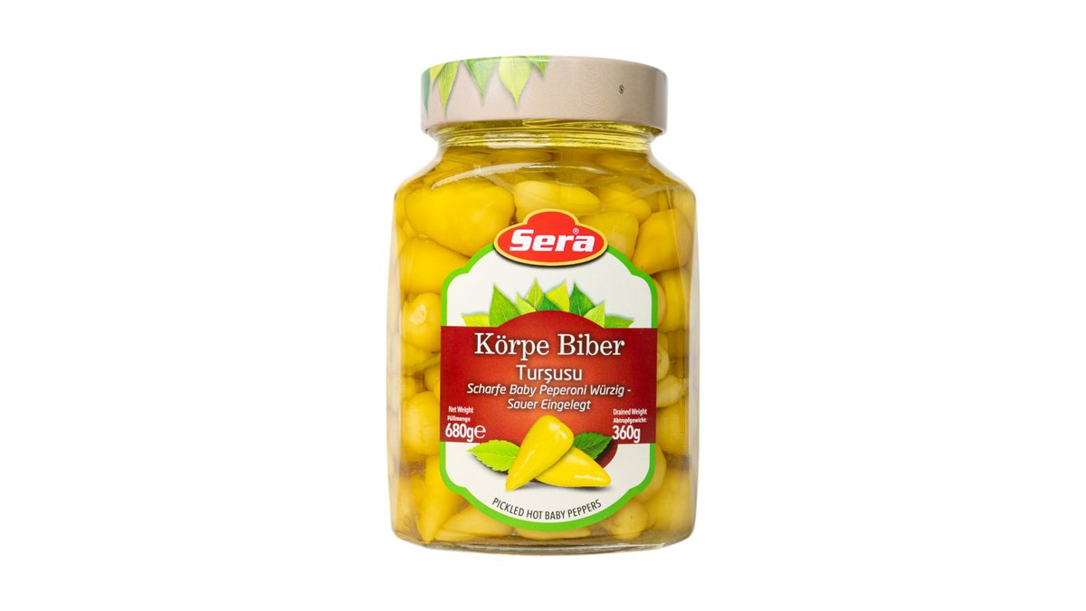 Sera baby feferónky 680g