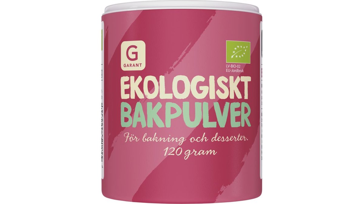 Garant Bakpulver EKO, 120 g
