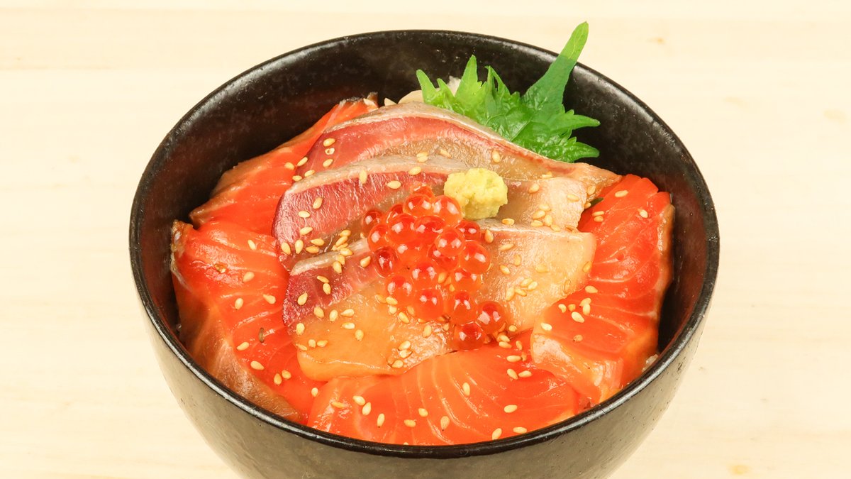 サーモン大好き　です。 サーモン好きに贈る丼 千壽サーモン お初天神 | Wolt