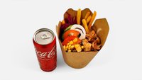 Objednať DVOJITÝ  KEBAB BOX + COCA COLA 0.33l
