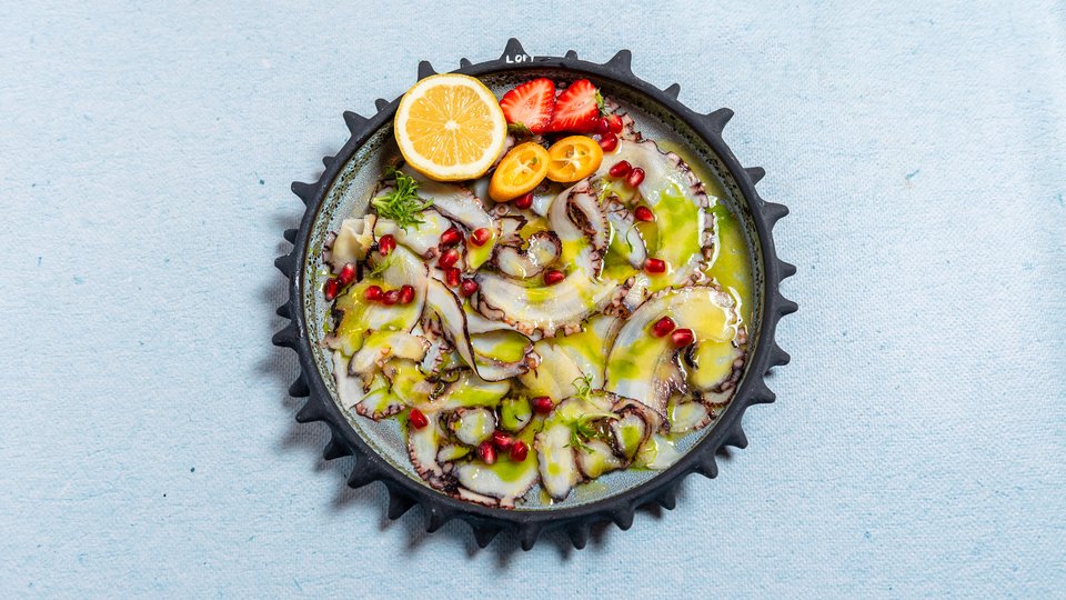 Octopus Carpaccio