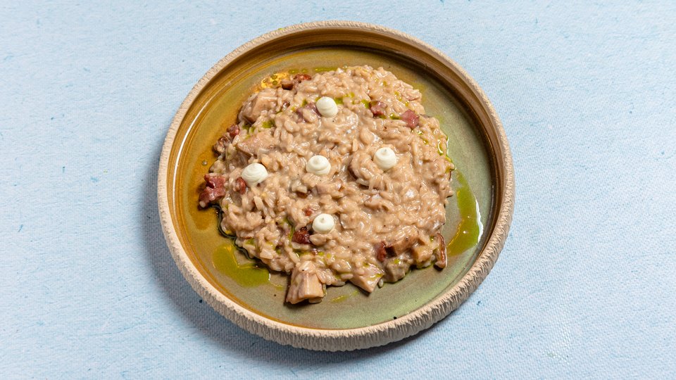 Pork Bak Risotto