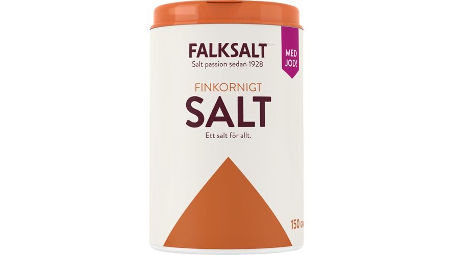 Falksalt Fint Salt med Jod, 150 g