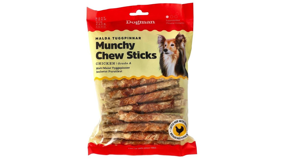 Dogman Tuggpinnar Kyckling, 360 g