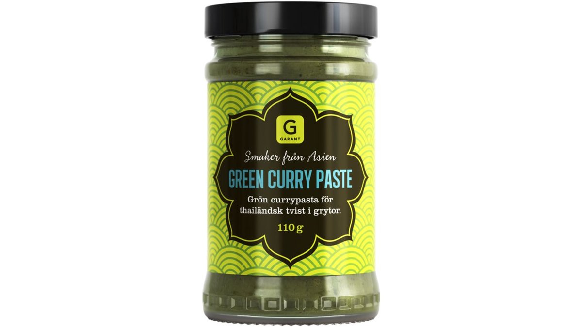 Garant Grön Currypasta, 110 g
