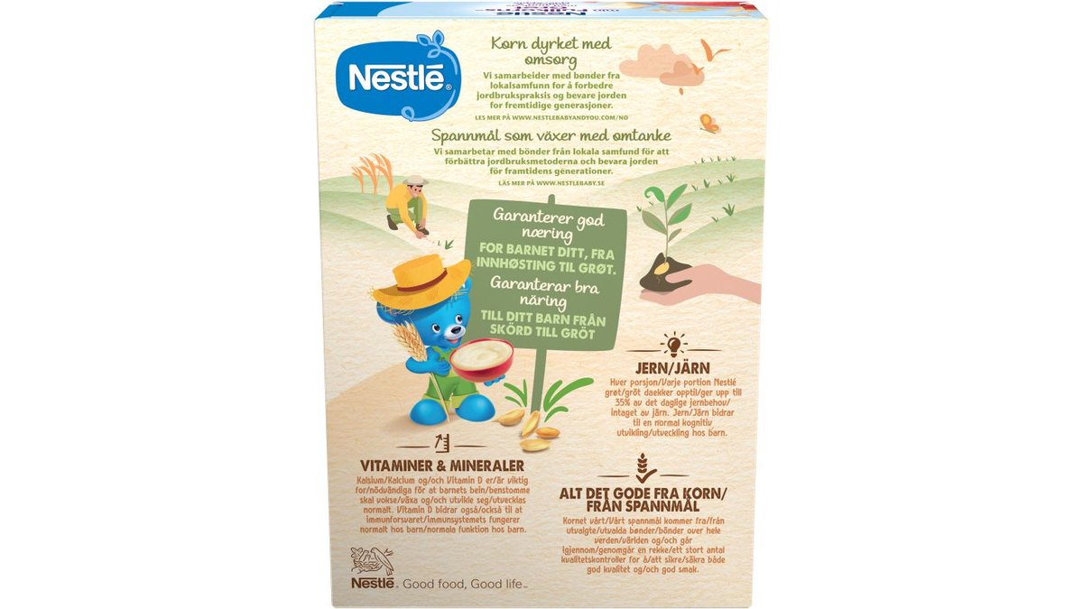 Gröt Fullkorn Yoghurt & Äpple 1-3 År 16-pak - Nestle | ICA Kvantum ...