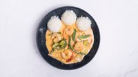 Objednať Panang Thai Curry s kokosovým mlékem s krevety