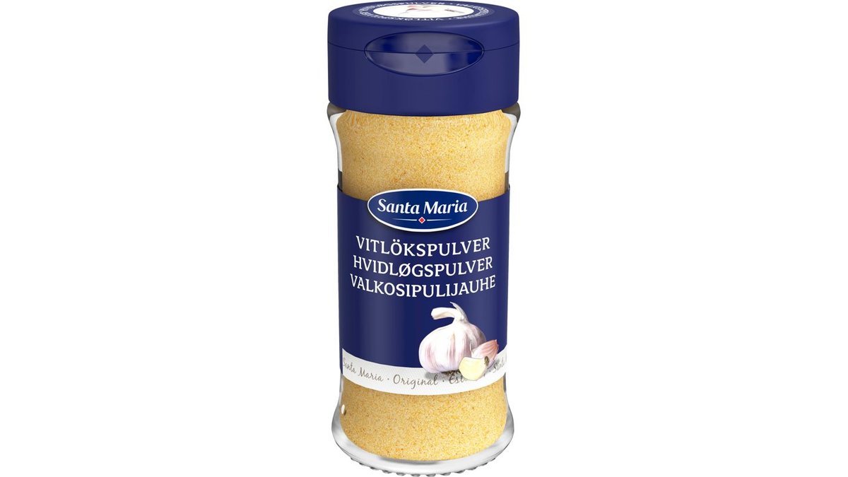 Santa Maria Vitlökspulver, 49 g