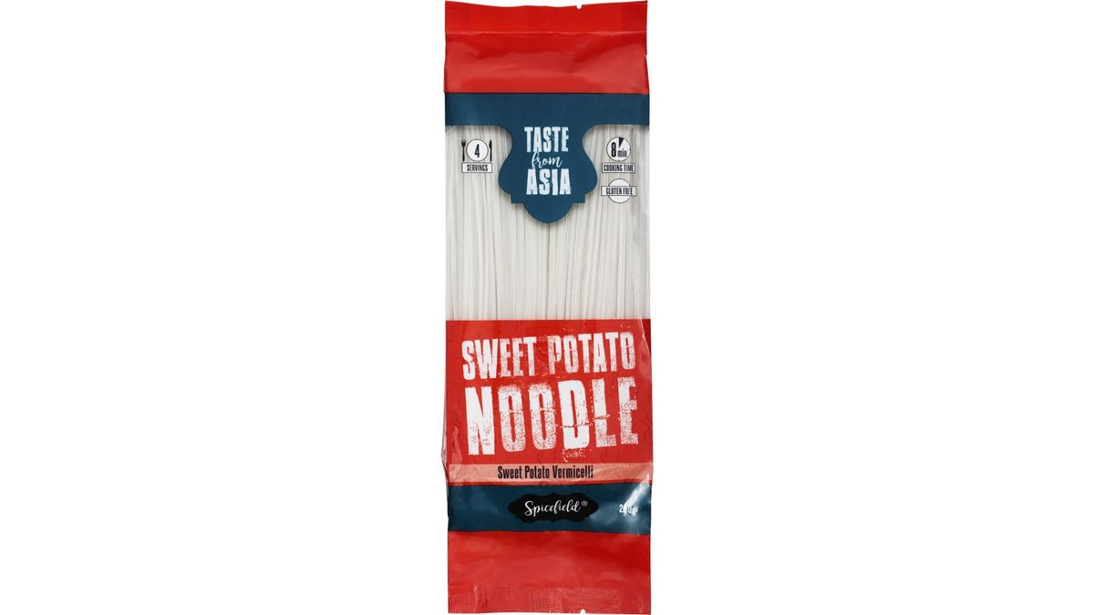 Spicefield Sötpotatisnudlar, 200 g