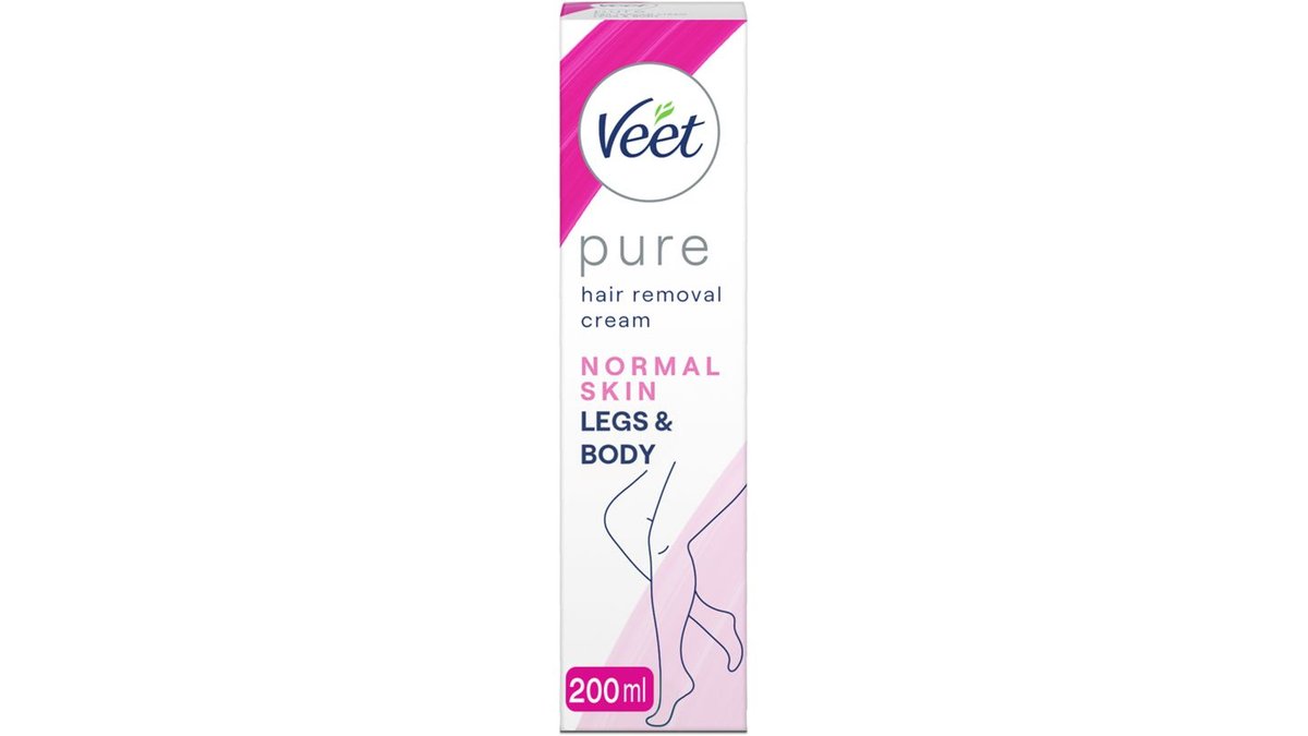 Veet Hårborttagningskräm Normal Hud, 200 ml