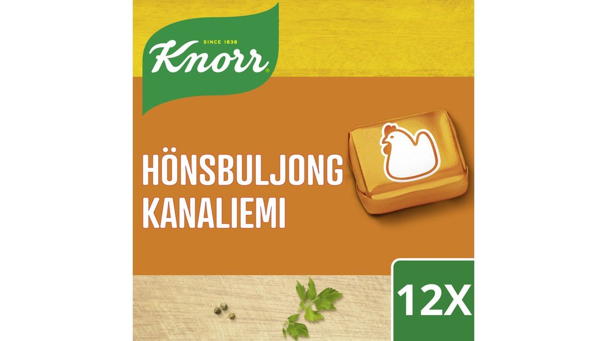 Knorr Hönsbuljong, 12-pack