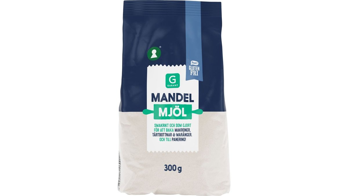 Garant Mandelmjöl, 300 g
