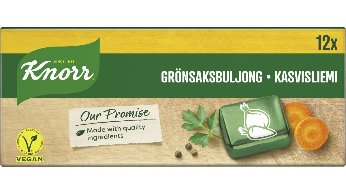 Knorr Grönsaksbuljong, 12-pack