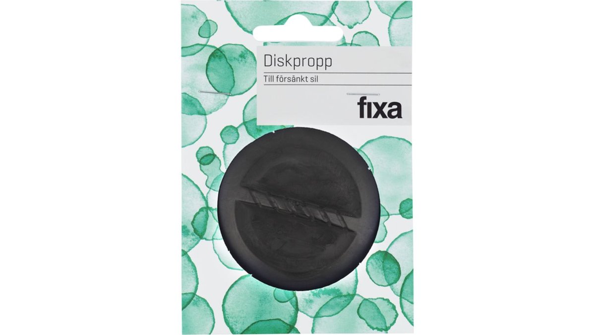 Fixa Diskpropp Försänkt Sil, 1 st