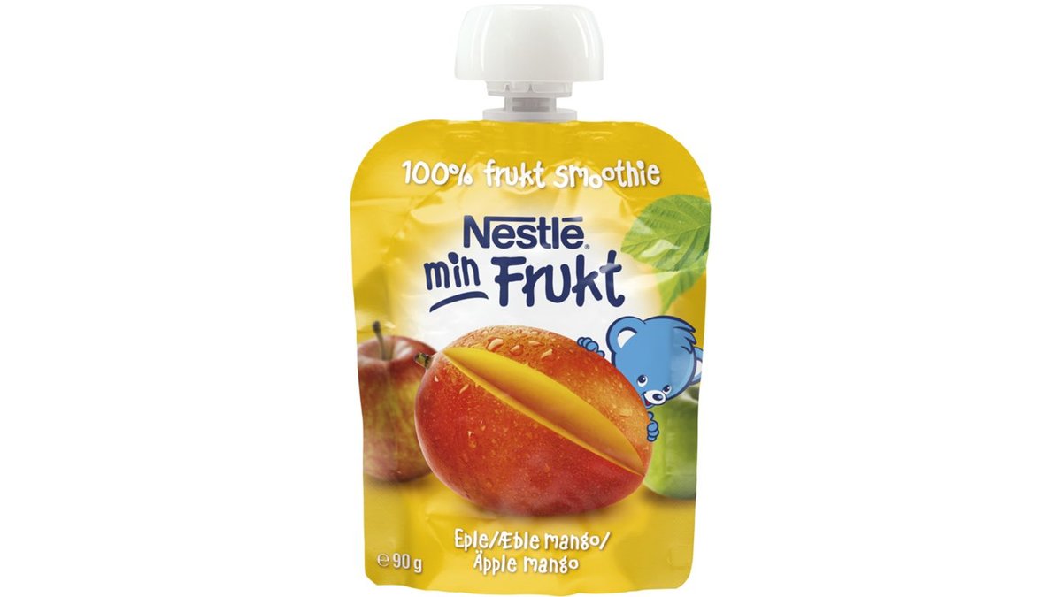 Nestlé Fruktsmoothie Äpple Mango 6 mån, 90 g