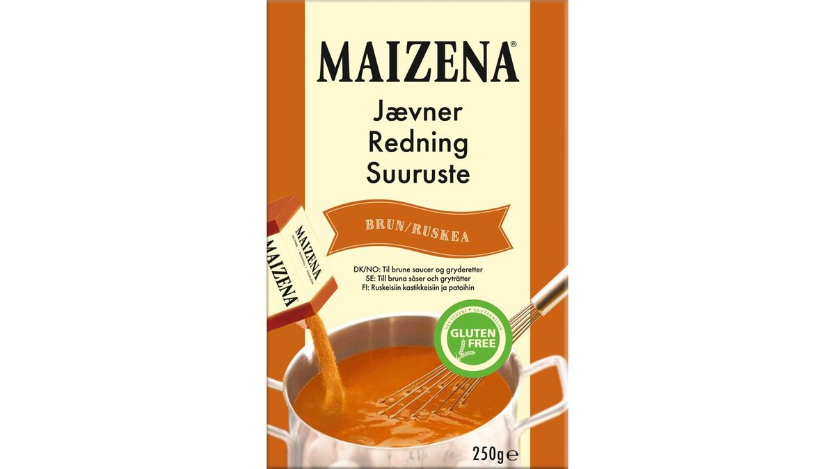 Maizena Redning Brun, 250 g