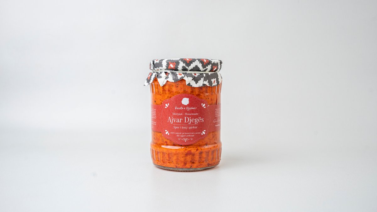 Receta E Gjyshes Ajvar I Djeges 550Gr