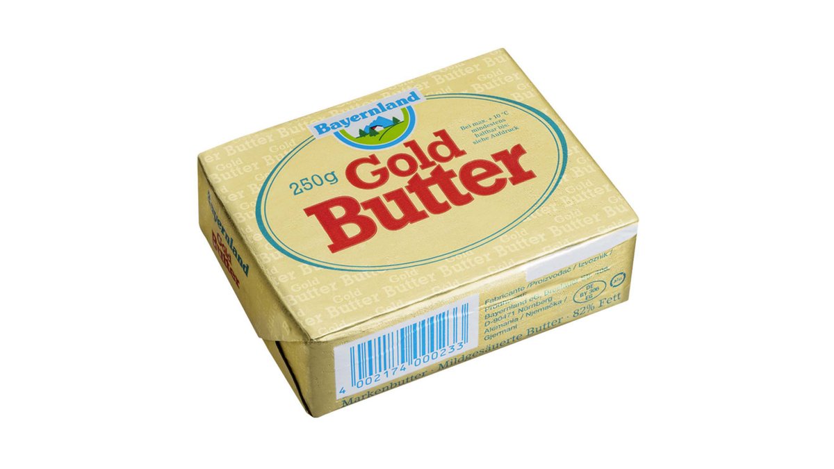 Bayernland Gold Butter 250G