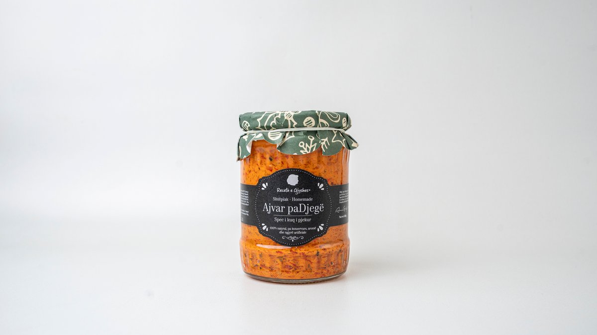 Receta E Gjyshes Ajvar I Padjeges 550Gr