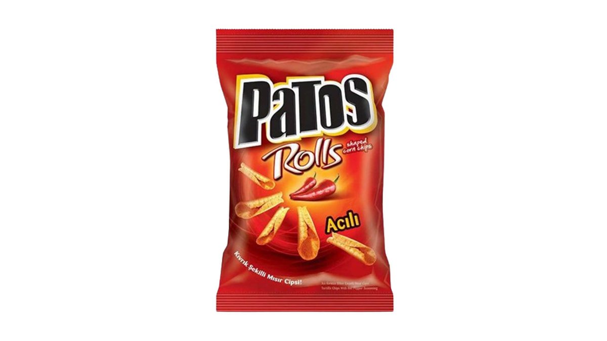Patos Çips Rolls 109G