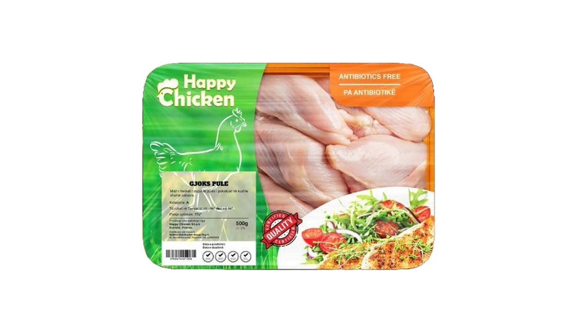Happy Chicken File Pule E Freskët 500G