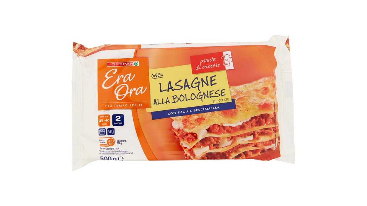 Despar Era Ora Lazanjë Bolonjeze 500G