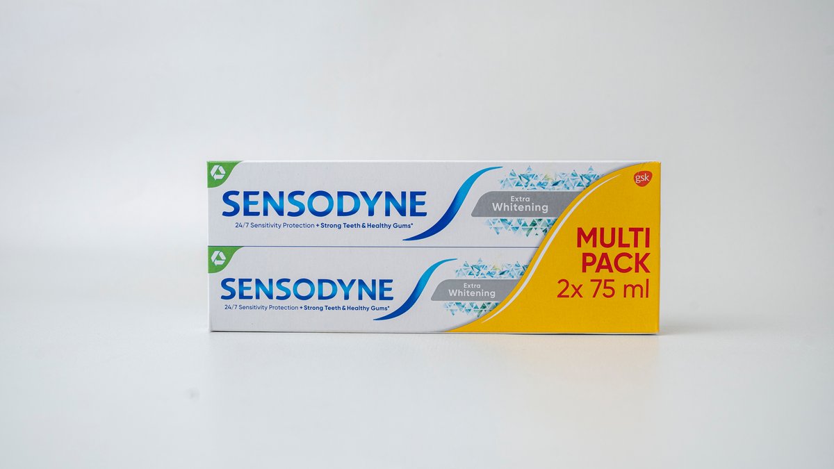 Sensodyne Pastë Dhëmbësh Extra White 2 X 75 ml