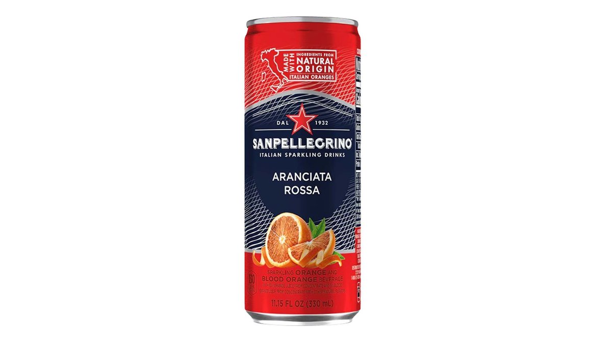 San Pellegrino Aranciata Rossa 0.33L Can