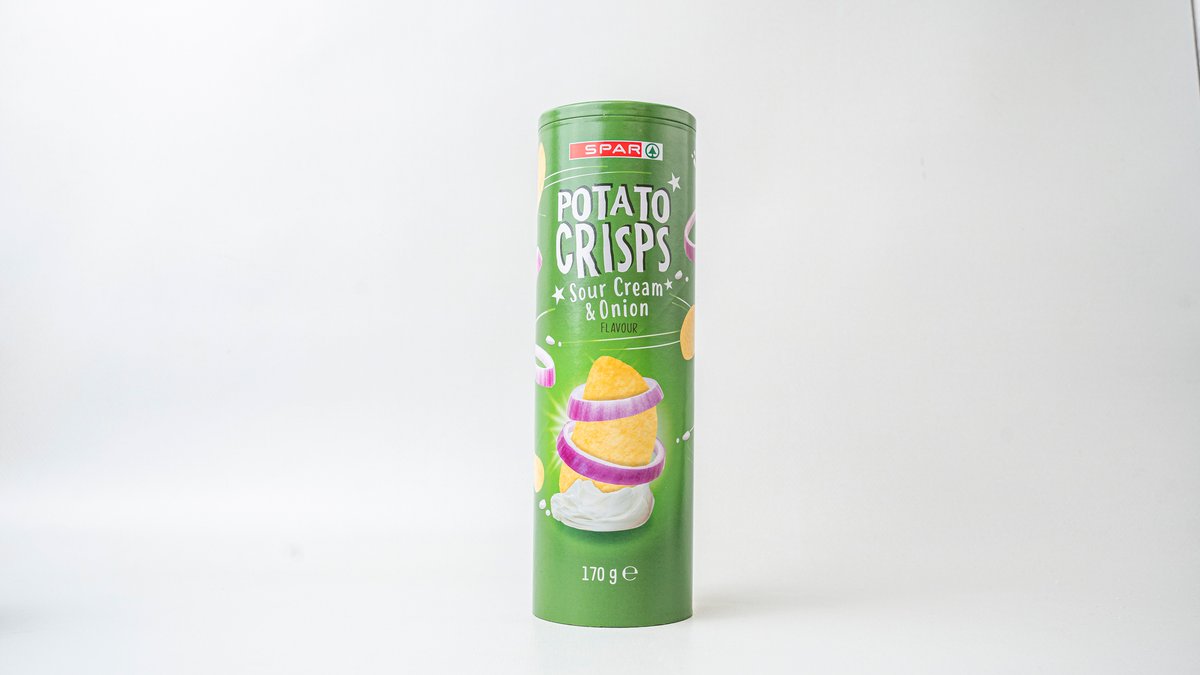 Spar Çips Me Krem & Qepë 170G