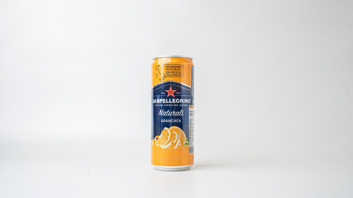 San Pellegrino Aranciata 0.33L Can