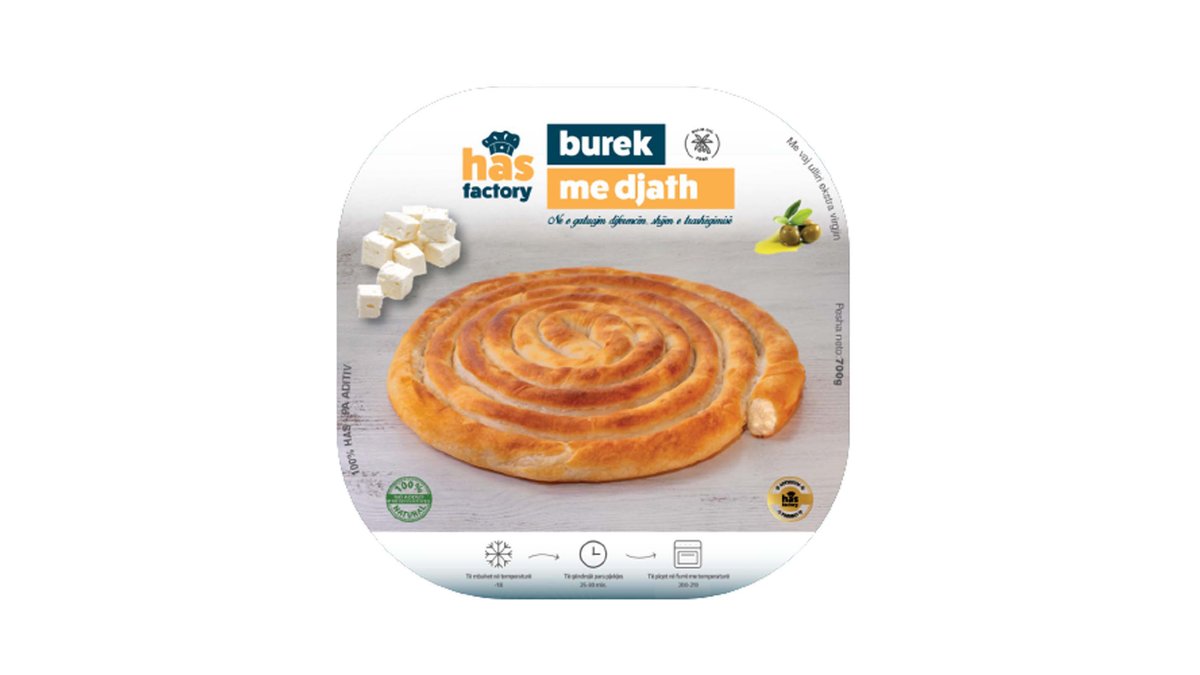 Has Factory Burek Me Djathë 700G
