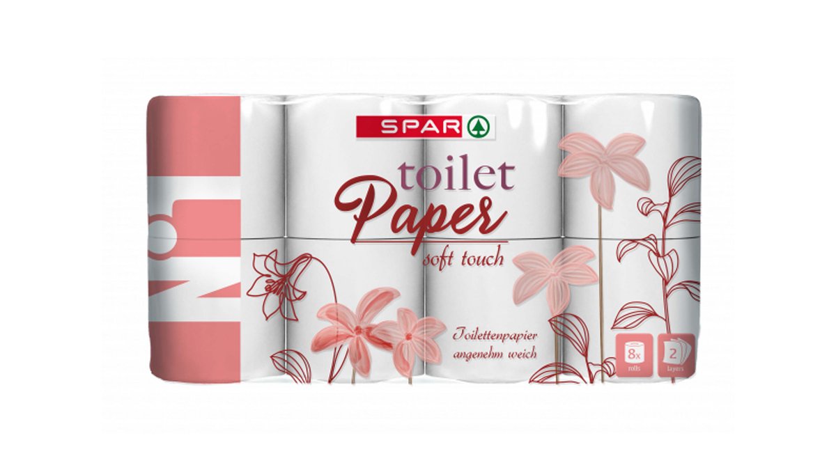 Spar No.1 Letër Tualeti 8 Roll