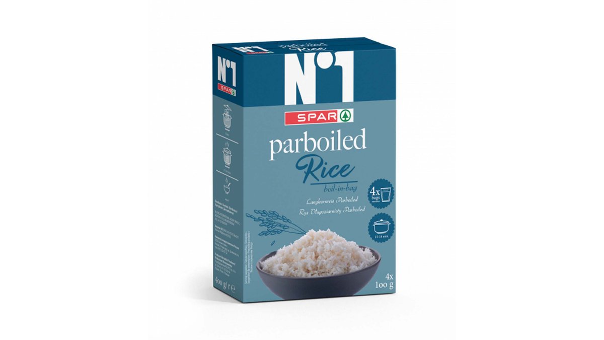 Spar No.1 Oriz Parboiled 4X100G